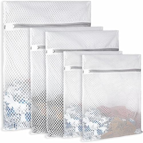 Mesh Laundry Bags for Delicates, Durable Zipper Wash Bags for Delicates by JoyMercado
