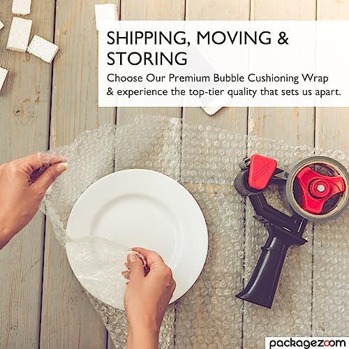 12 inch x 30 ft Bubble Cushioning Wrap, Perforated Every 12" Protective Packing - Image 3