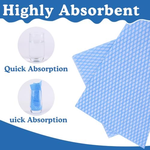 74 Pcs Reusable Cleaning Cloths, 11.8 x 20 Cleaning Wipes - Image 5
