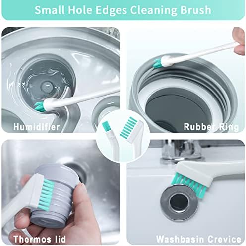 Lumkew Small Cleaning Brush Tight Spaces, Tiny Cleaning Brush Mini Parts - Image 3