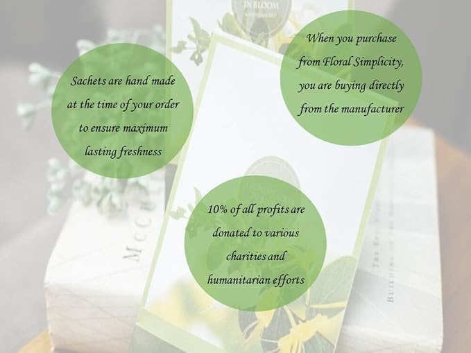 Floral Simplicity Winter Cheer Scented Sachets Pack of 6, Fall & Winter - Image 2