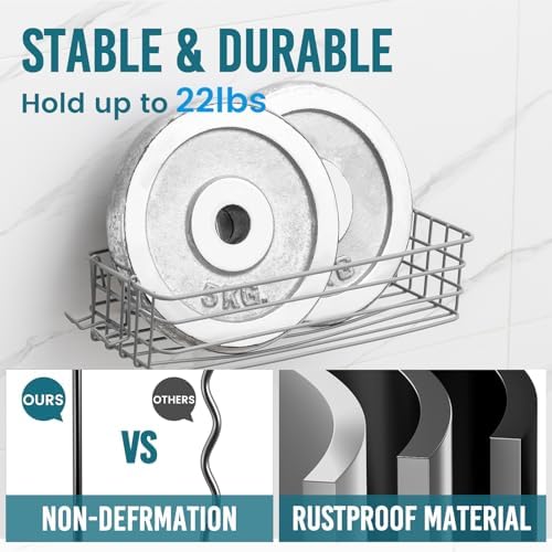 TAILI Shower Caddy Suction Cup 2 Pack - Image 3