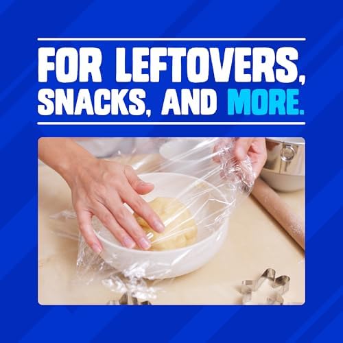 Ziploc Wrap, From Makers of Saran Wrap, Food Storage, Protects Food, Easy - Image 4