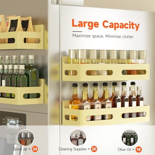 Sevenblue 4-Pack Magnetic Spice Rack - Image 4