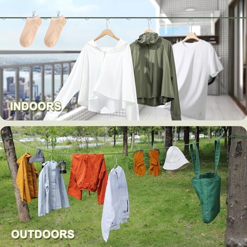Vigorport Portable Travel Clothesline, Clothes Drying Line - Image 4