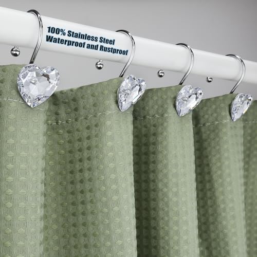 Shower Curtain Hooks Rings for Bathroom - Image 5