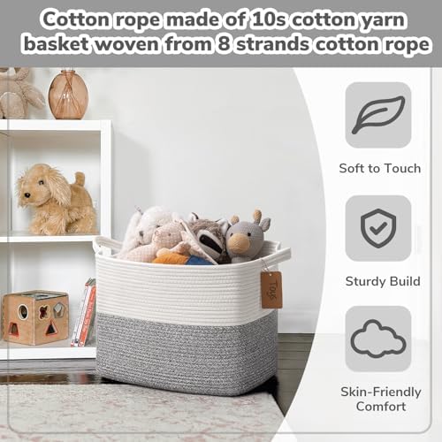 Goodpick 50L Large Woven Rope Storage Basket - Image 5