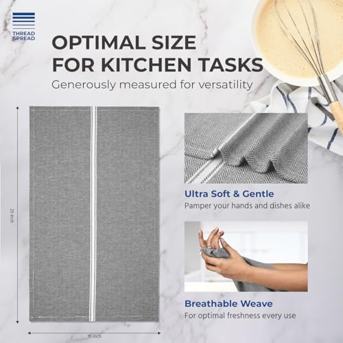 THREAD SPREAD Kitchen Towels Set - Image 4