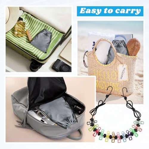 Magnetic Clothesline for Cruise Ship Cabin, Travel Clothesline - Image 4