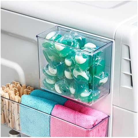 iDesign Magnetic Small Clear Plastic Organizer Bins - Image 6