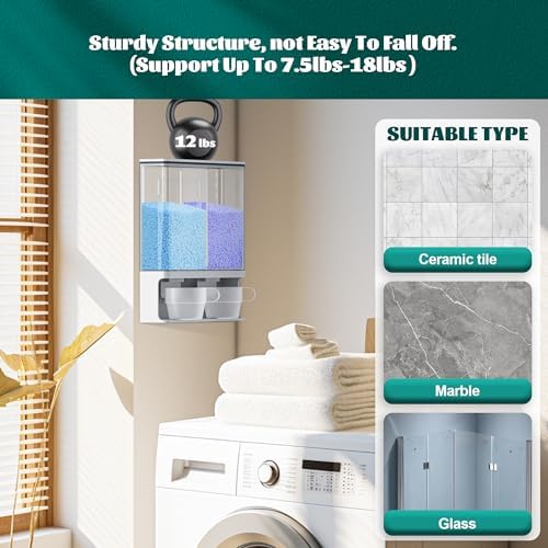 105 OZ Wall Mounted Laundry Detergent Dispenser - Image 6