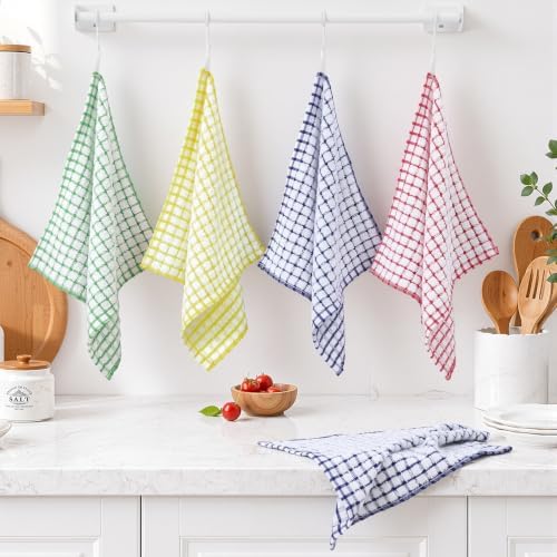 Homaxy 8 Pack Terry Kitchen Dish Cloths - Image 6