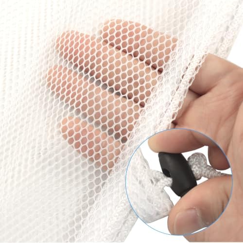 Mesh Laundry Bags, 2 Pack, 30x40cm & 40x50cm - Image 5