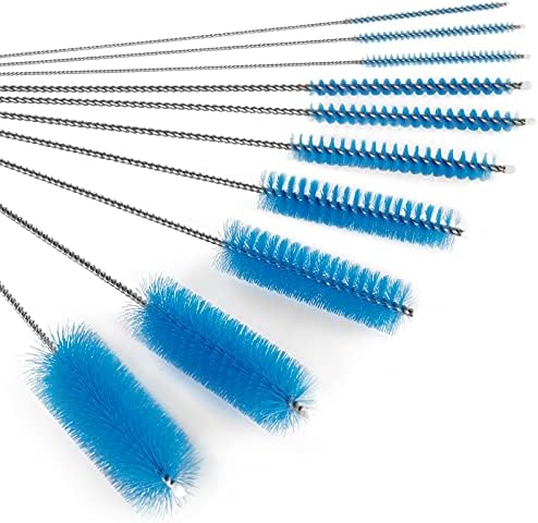 CiaraQ Bottle Cleaning Brushes, 8 Inch Nylon Tube Brush Set - Image 6