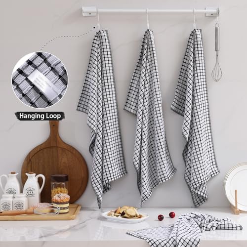 Mordimy Premium Cotton Kitchen Towels 16"x 25", 8 Pack - Image 6
