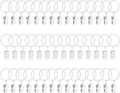 Lansian 44 Pack Curtain Rings by Lansian