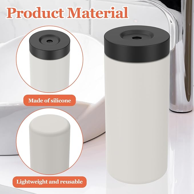 Silicone Dish Soap Dispenser, Reusable Dish Soap Bottle, Refillable Dish Soap - Image 3