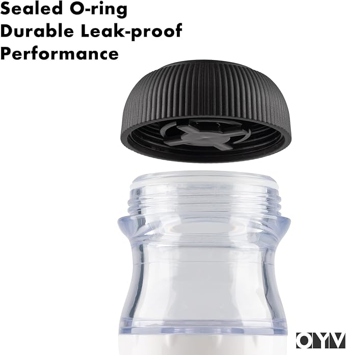 OYV Soap Dispensing Palm Brush, Non-Scratch Nylon Bristles, - Image 7