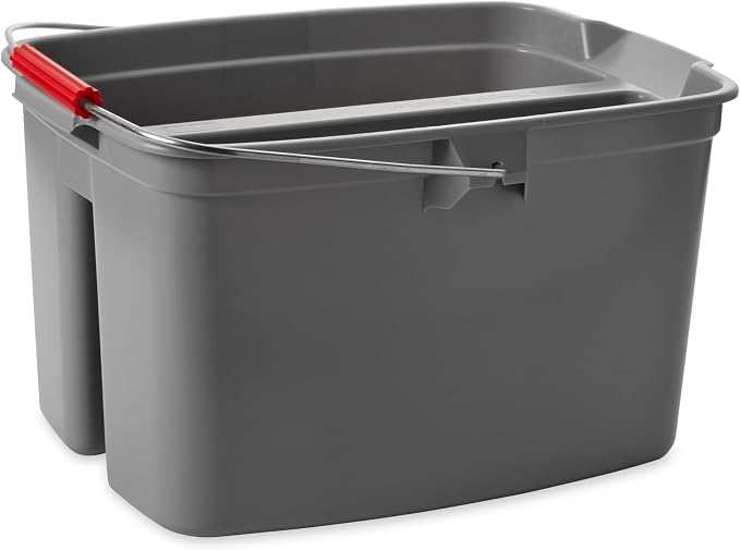 Rubbermaid Commercial Products Double Pail Plastic Bucket - Image 2