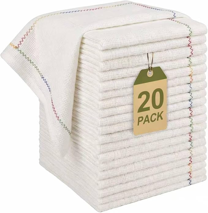 JOYMOOP Cleaning Cloths, Reusable Multi-Purpose Cleaning Rags, Highly Absorbent by JOYMOOP