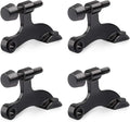 HOMOTEK 4 Pack Hinge Pin Black Door Stopper, Adjustable Deluxe Heavy Duty Door by HOMOTEK