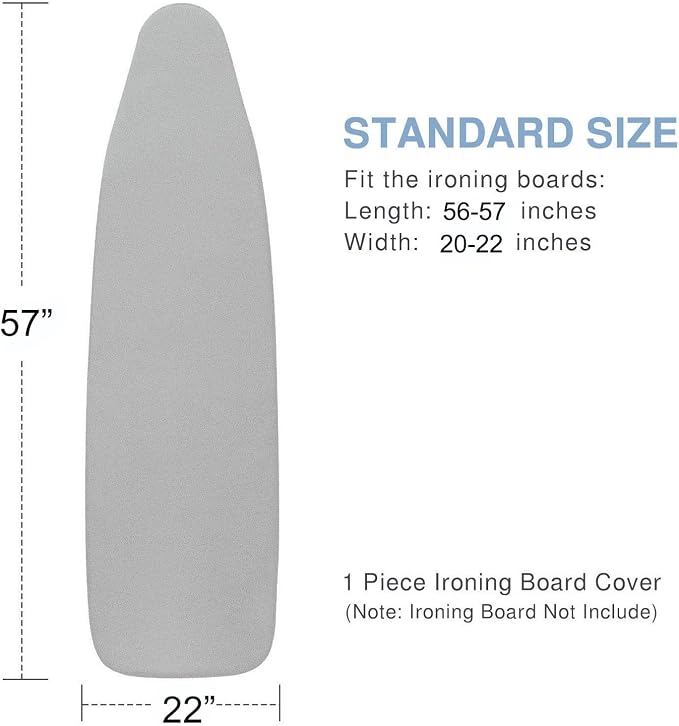VividPaw Extra Large Ironing Board Cover and Pad 22x57, 21x57 Thick Padding - Image 5
