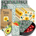 Beeswax Wrap, 9 Pack Eco-Friendly Beeswax Wraps by PICcircuit