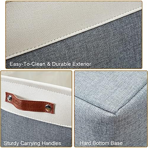 DECOMOMO Storage Bins, Extra Large Fabric Storage Baskets - Image 5