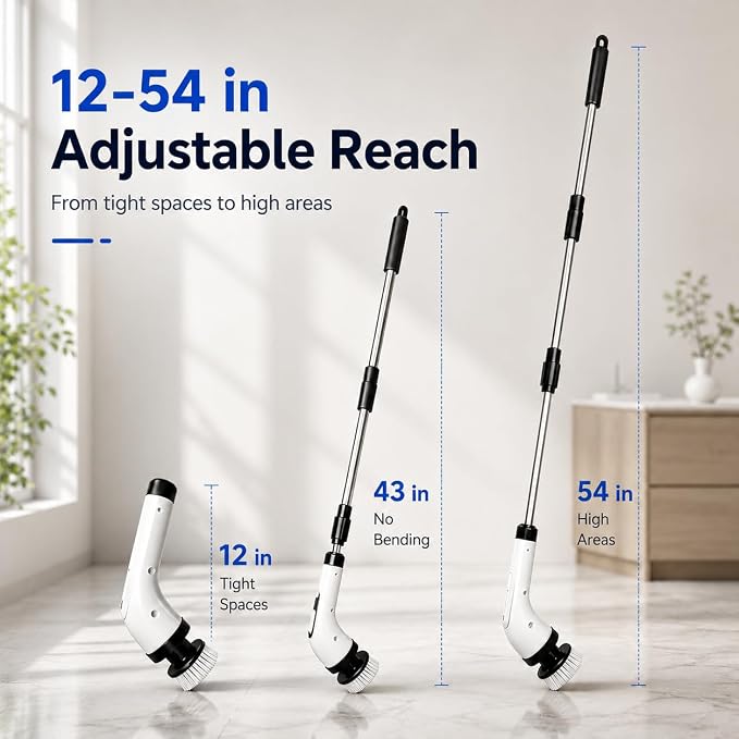 Highyes Electric Spin Scrubber for Bathroom - Image 5