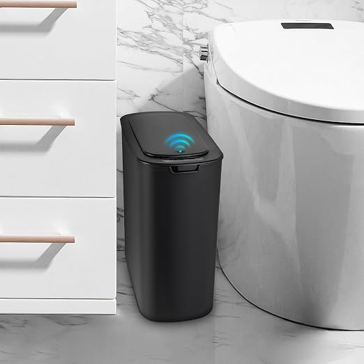 Cesun Automatic Small Bathroom Trash Can by Cesun