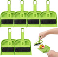Healifty 18 Pack Mini Dust Pan and Brush Set, Small Broom and Dustpan by Healifty