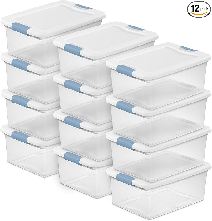 Sterilite Latching Box with Lids by Sterilite