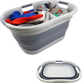 SAMMART 40L Collapsible Plastic Laundry Basket by SAMMART