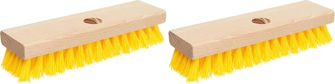 Deck Scrub Brush Head 7.87" by HarrisonGreys