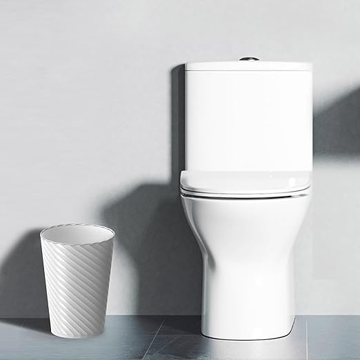 Lysam Bathroom Trash Can 3 Pack, 1.8 Gallon Small Trash Can - Image 2
