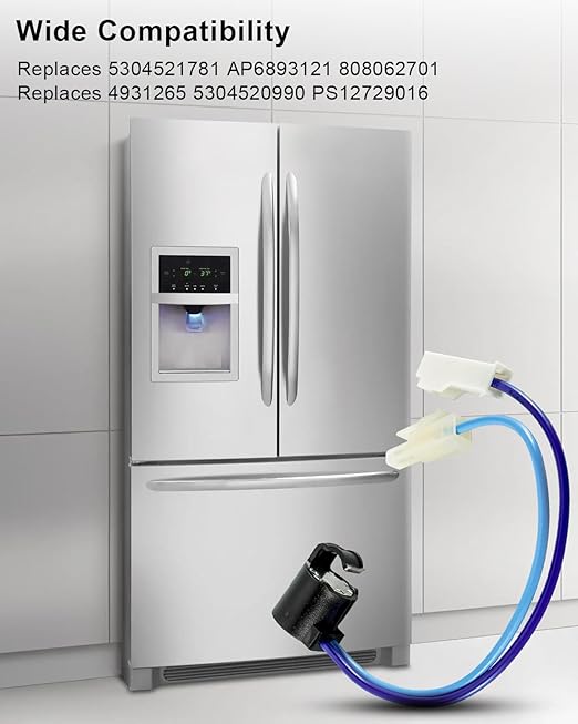 5304521781 Refrigerator Defrost Thermostat Fit for Frigidaire Kenmore Electrolux Replace AP6893121 808062701 4931265 5304520990 PS12729016