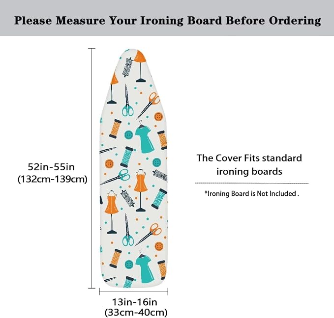 Ironing Board Cover Decor 15x54 Inch, Iron Board Cover - Image 5