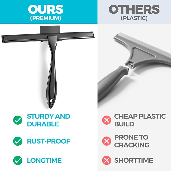 2pcs Shower Squeegee for Glass Doors - Image 3