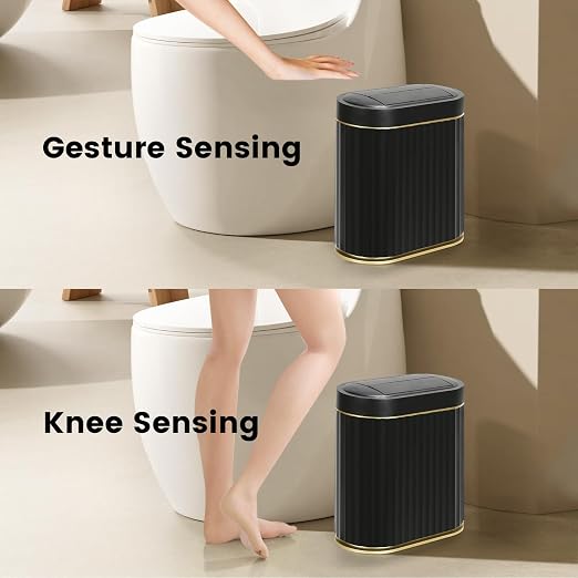 ELPHECO Motion Sensor Bathroom Trash Can - Image 6