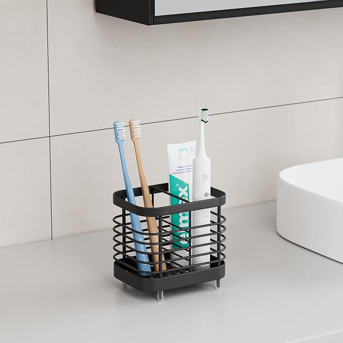 Stainless Steel Electric Toothbrush Holder - Image 3
