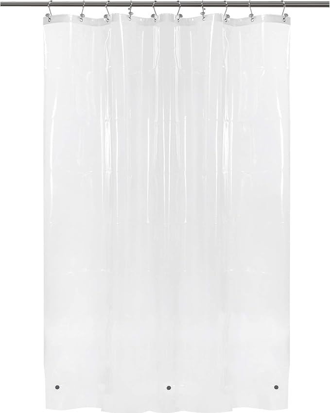 Barossa Design 54 Inch Wide Stall Shower Curtain Liner by BarossaDesign