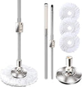 Replaceable Handle for Rotating mop, 360° Rotation Adjustment, Wet Dusting Mop by Unknown
