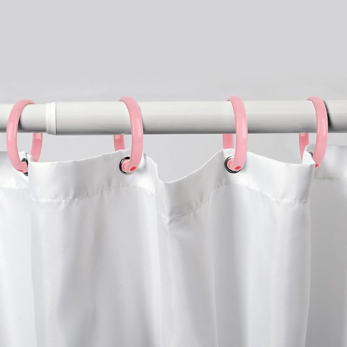 Pink Shower Curtain Hooks - Image 7