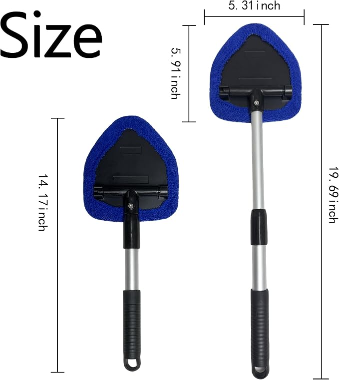 Microfiber Car Windshield Cleaning Tool - Image 2