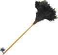 Redecker Premium Ostrich Feather Duster – 43-Inch Waxed Beechwood Handle by Redecker