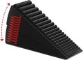 Optish Heavy Duty Door Stopper, Adjustable Spring Large Stopper, 3 Inches High by Optish