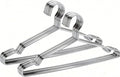 Hangers 20 Pack Coat Wire Hangers Heavy Duty Stainless Steel Clothes Hanger by SeropyDirect