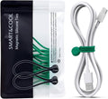 SMART&COOL Reusable Silicone Magnetic Cable Ties, Holding Stuff, Book Markers by SMARTCOOL