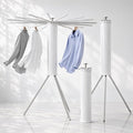 Heavy-Duty Aluminum Tripod Clothes Drying Rack, Reinforced Stable Design by BAZANADI
