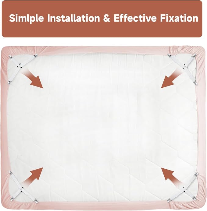 Bed Sheet Straps, Upgrade Fitted Bed Sheet Holders - Image 5